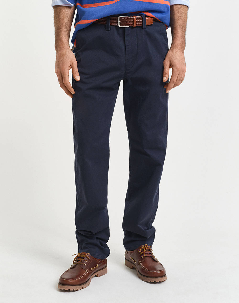 GANT ΠΑΝΤΕΛΟΝΙ REGULAR TWILL CHINOS 3G1505222-34-410 DarkBlue