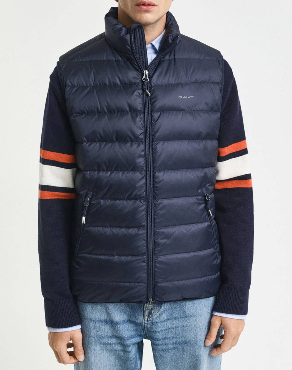 GANT GANT ΜΠΟΥΦΑΝ ΧΜ LIGHT DOWN VEST 3G7006527-433 DarkBlue