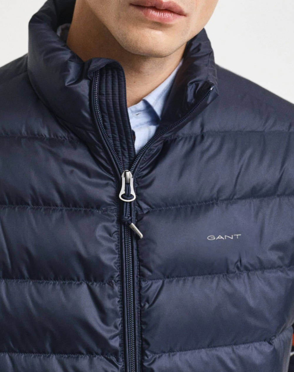 GANT ΜΠΟΥΦΑΝ ΧΜ LIGHT DOWN VEST 3G7006527-433 DarkBlue φωτογραφία