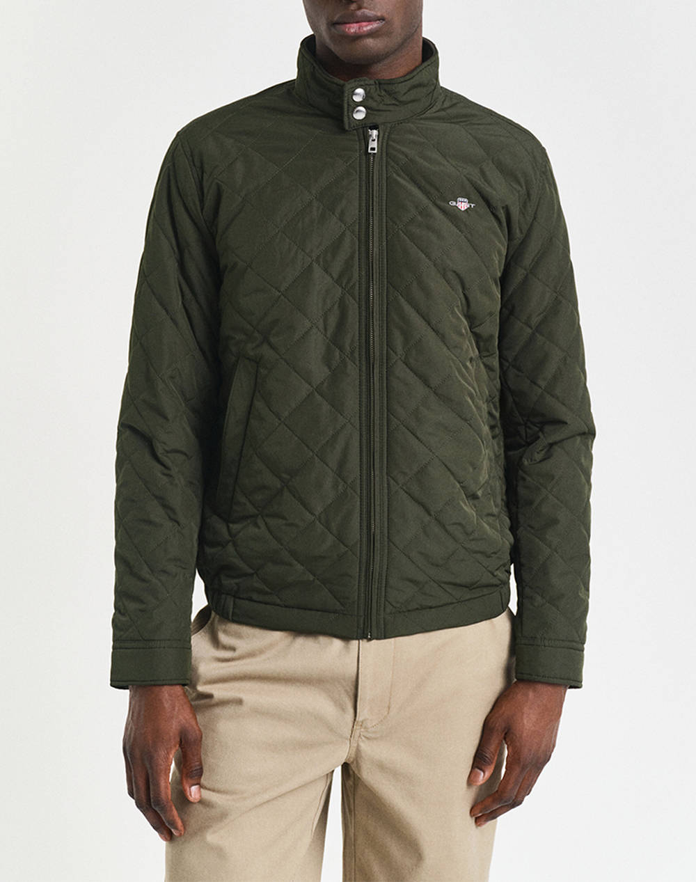 GANT ΜΠΟΥΦΑΝ QUILTED WINDCHEATER 3G7006340-368 DarkGreen