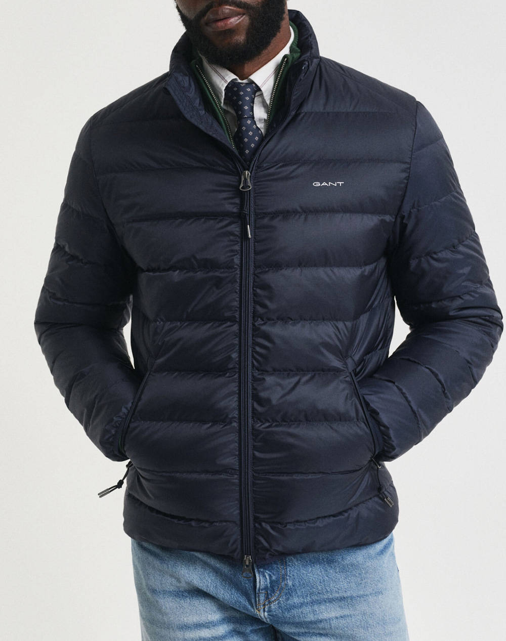 GANT ΜΠΟΥΦΑΝ LIGHT DOWN JACKET 3G7006526-433 DarkBlue