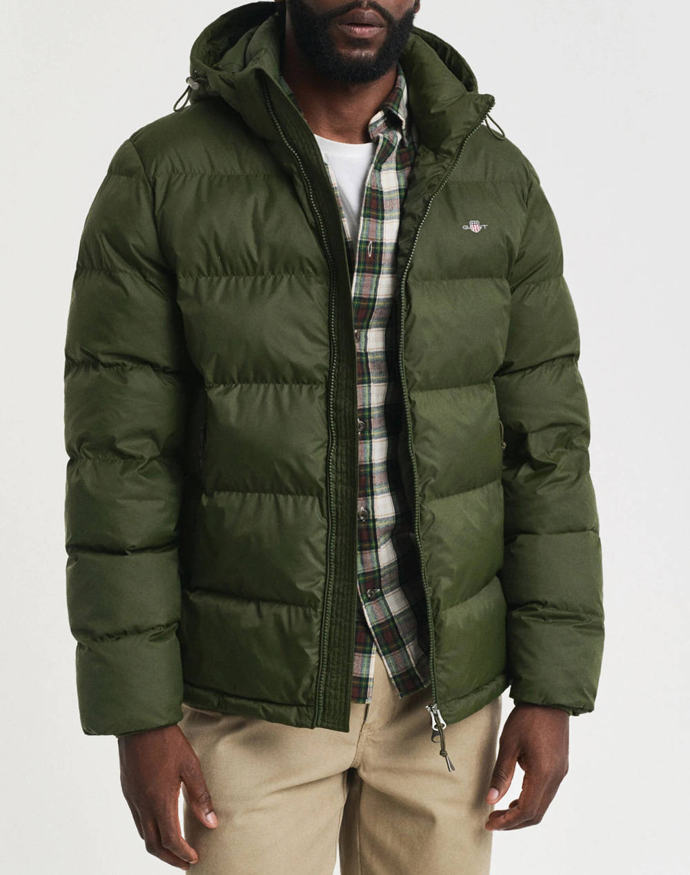 GANT ΜΠΟΥΦΑΝ ACTIVE CLOUD JACKET 3G7006534-360 DarkGreen