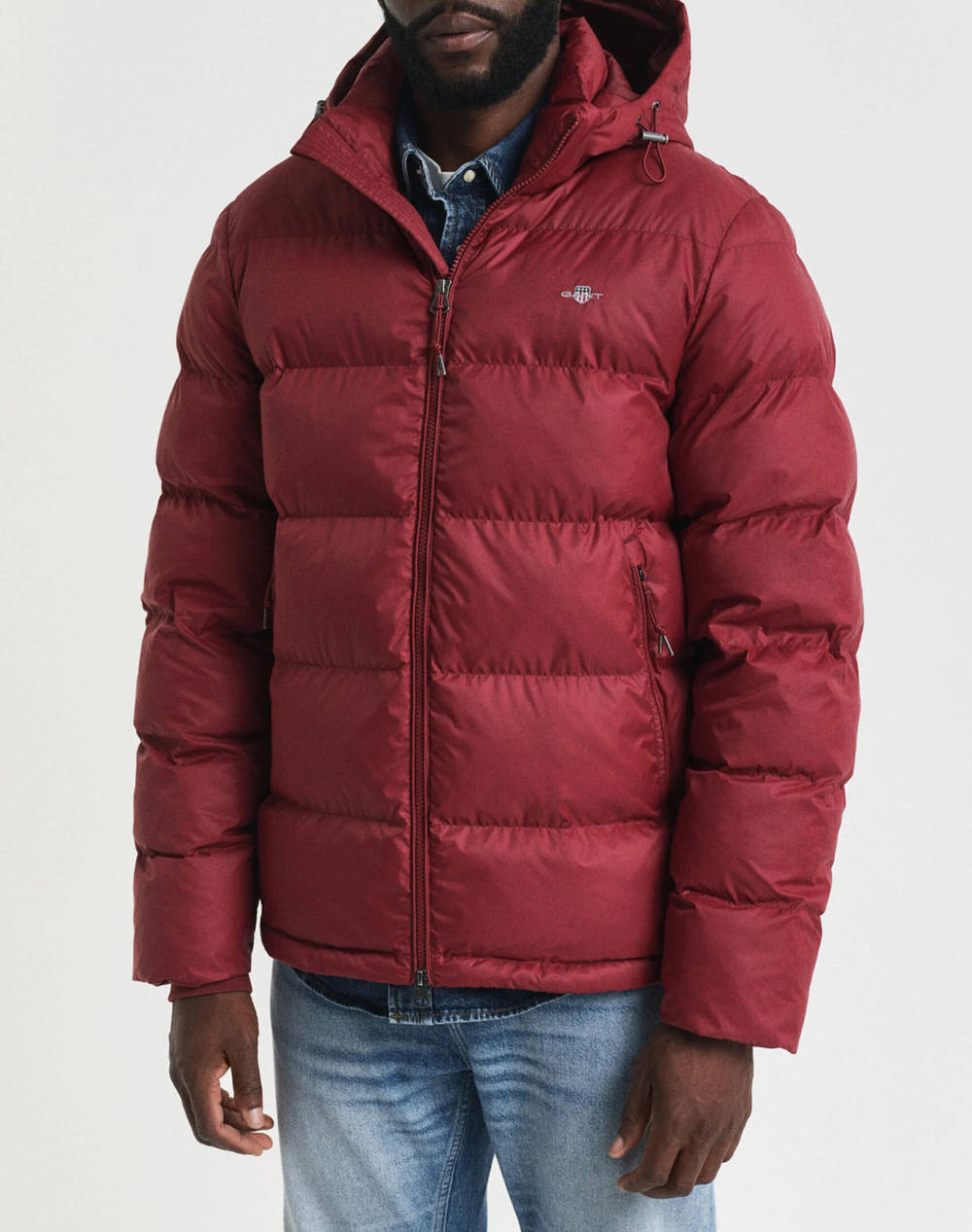 GANT ΜΠΟΥΦΑΝ ACTIVE CLOUD JACKET 3G7006534-604 DarkRed