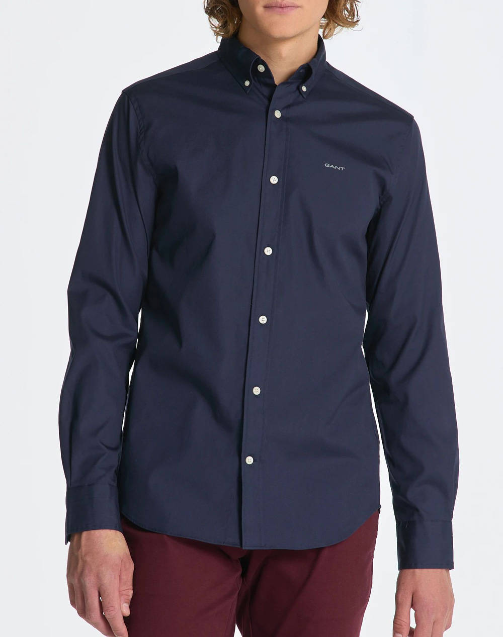 GANT ΠΟΥΚΑΜΙΣΟ ΜΜ REG PINPOINT OXFORD SHIRT 3G3000300-410 DarkBlue