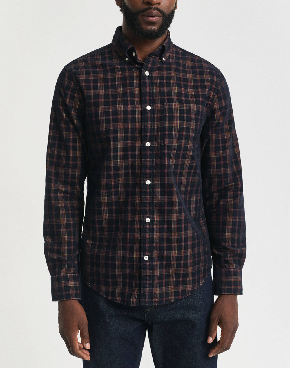 GANT ΠΟΥΚΑΜΙΣΟ ΜΜ REG CORDUROY CHECK SHIRT 3G3250231-433 Multi