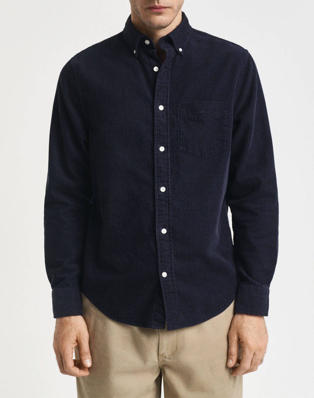GANT ΠΟΥΚΑΜΙΣΟ ΜΜ REG CORDUROY SHIRT 3G3250230-433 DarkBlue