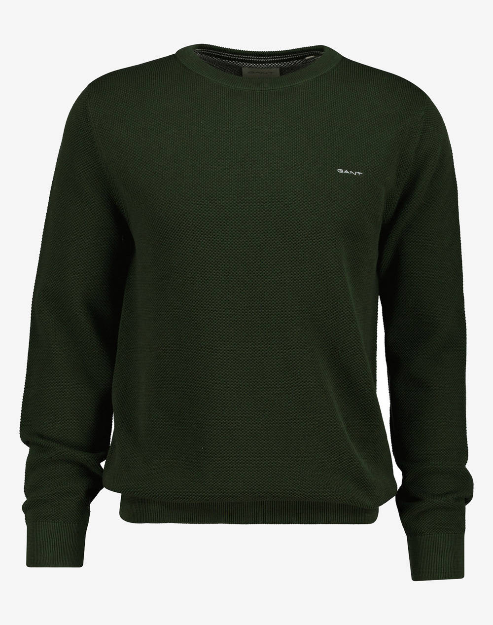 GANT ΠΟΥΛΟΒΕΡ ΜΜ COTTON PIQUE C-NECK 3G8040521-360 DarkGreen