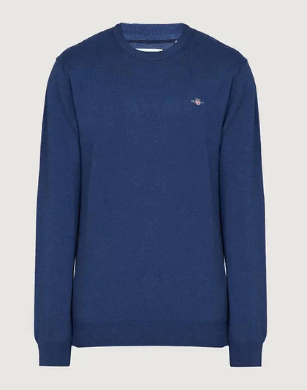 GANT ΠΟΥΛΟΒΕΡ ΜΜ CTN/WO C-NECK 3G8060068-902 JeanBlue