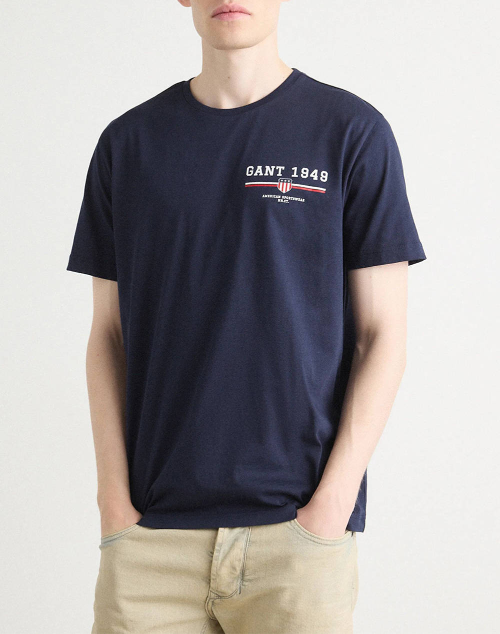GANT ΜΠΛΟΥΖΑ ΚΜ GRAPHIC SS T-SHIRT 3G2067044-433 DarkBlue