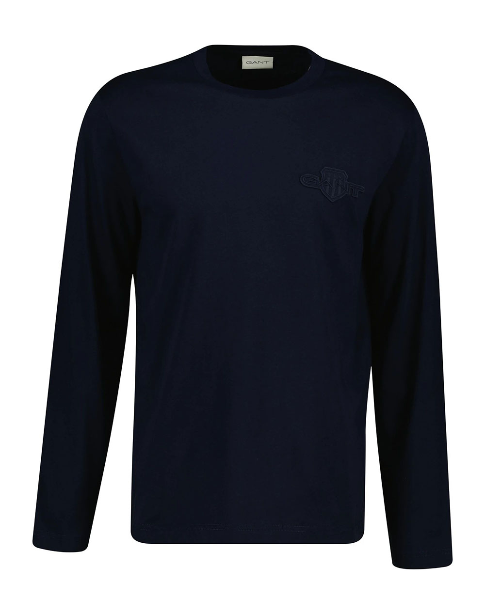GANT ΜΠΛΟΥΖΑ ΜΜ REG TONAL SHIELD LS T-SHIRT 3G2003369-433 DarkBlue
