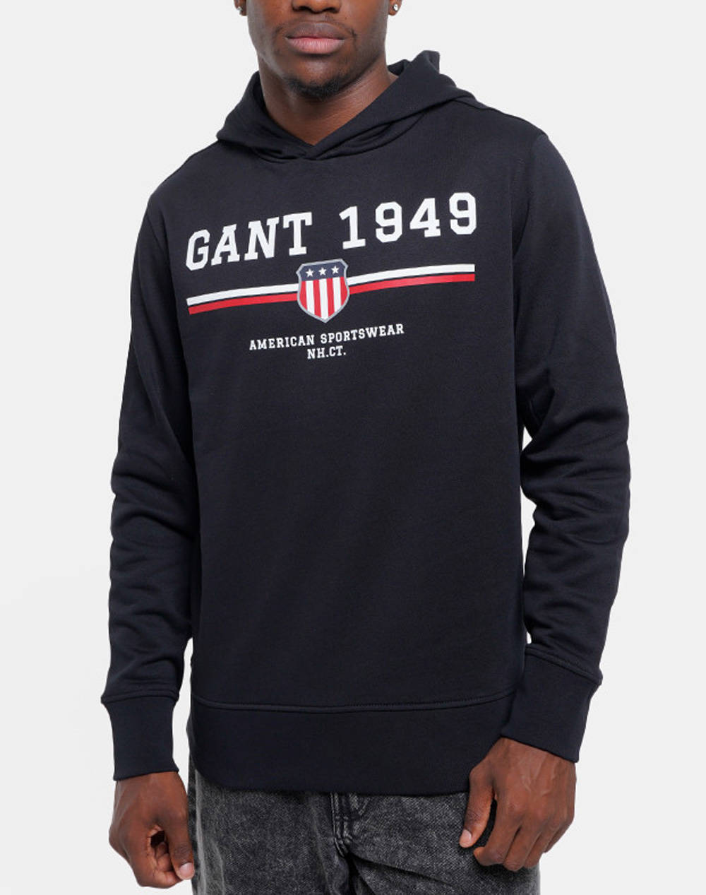 GANT ΦΟΥΤΕΡ ΜΜ GRAPHIC HOODIE 3G2067042-5 Black