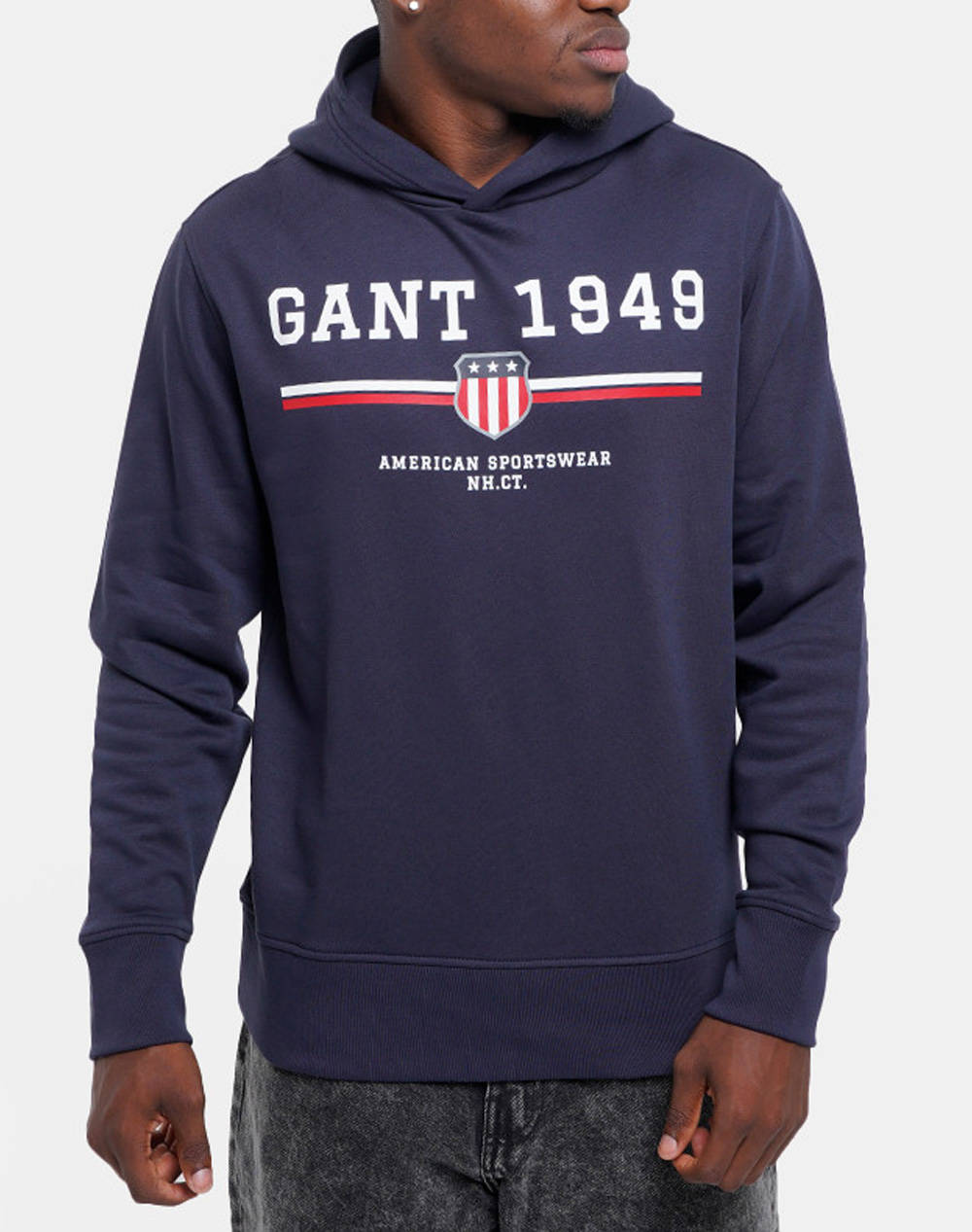 GANT ΦΟΥΤΕΡ ΜΜ GRAPHIC HOODIE 3G2067042-433 DarkBlue