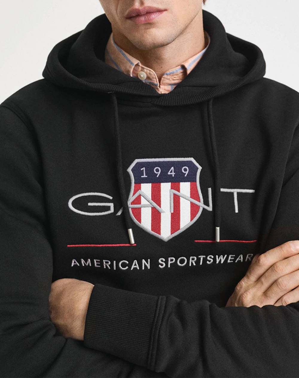GANT ΦΟΥΤΕΡ ΜΜ REG ARCHIVE SHIELD HOODIE 3G2047082-5 Black φωτογραφία