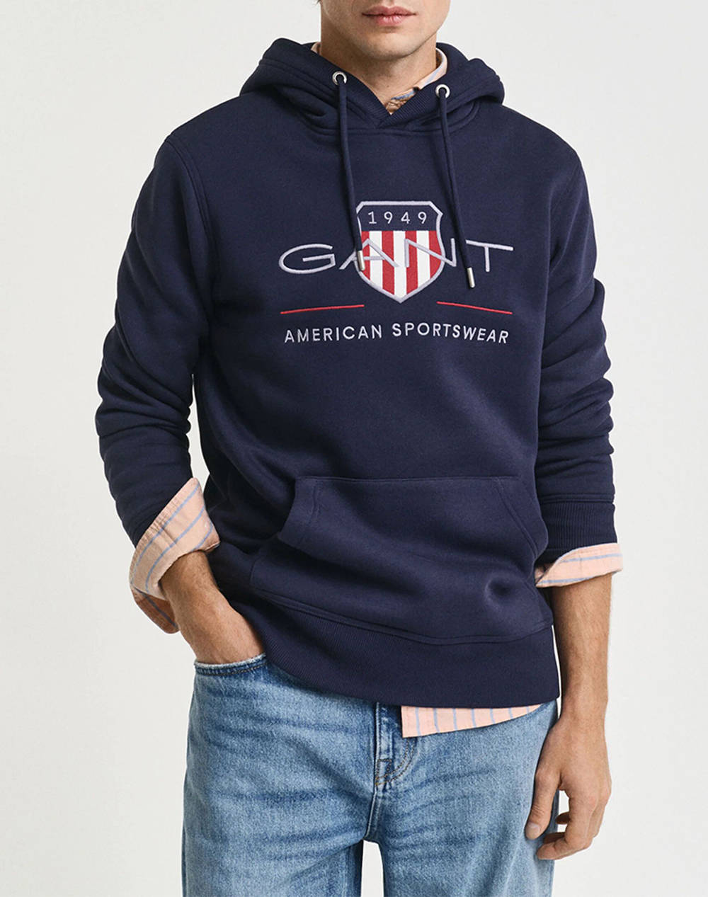 GANT GANT ΦΟΥΤΕΡ ΜΜ REG ARCHIVE SHIELD HOODIE 3G2047082-433 DarkBlue