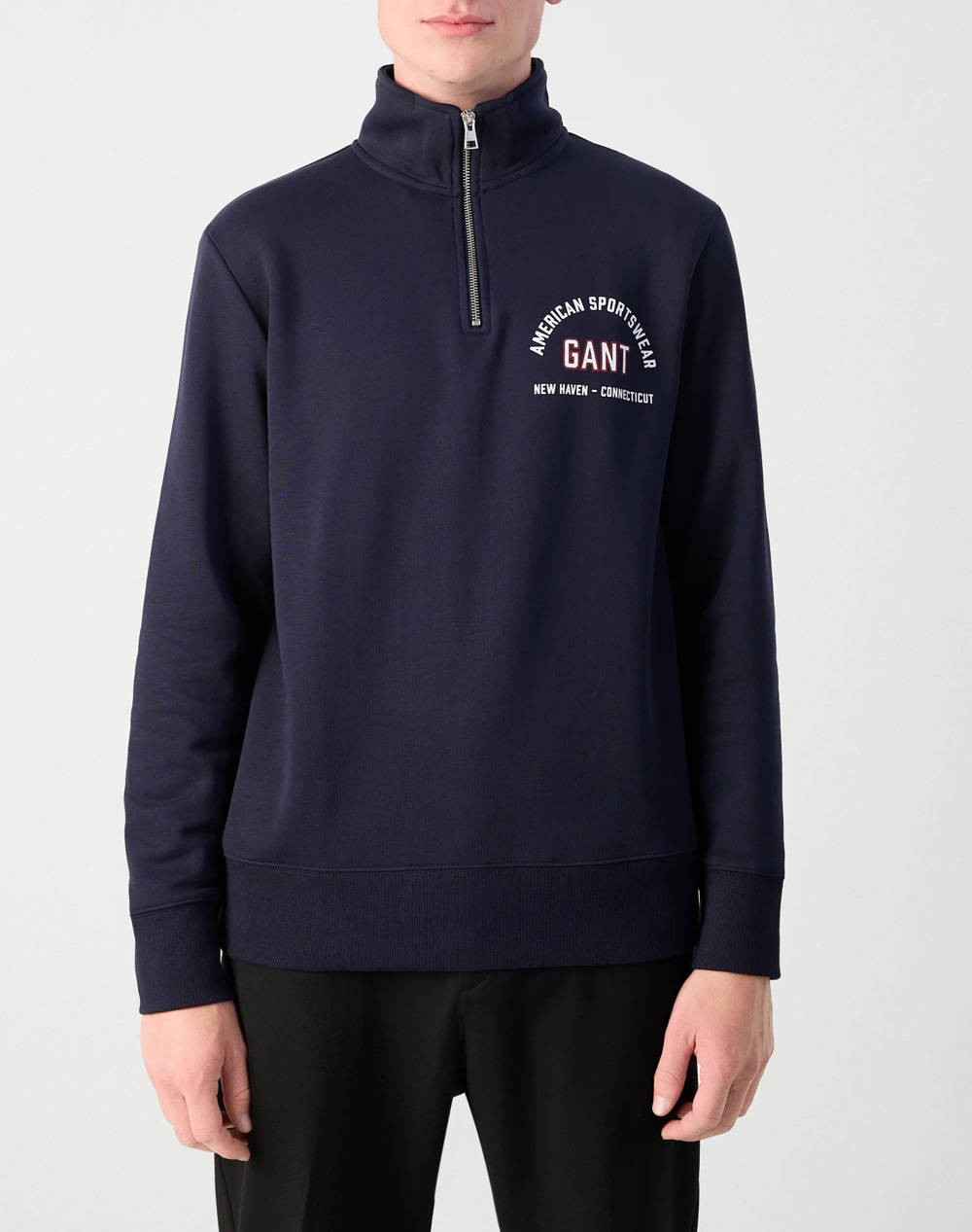 GANT ΦΟΥΤΕΡ ΜΜ PRINTED GRAPHIC HALF ZIP 3G2067091-433 DarkBlue