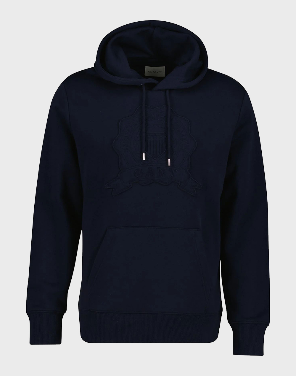GANT ΦΟΥΤΕΡ ΜΜ EMBROIDERED BADGE HOODIE 3G2067074-433 DarkBlue