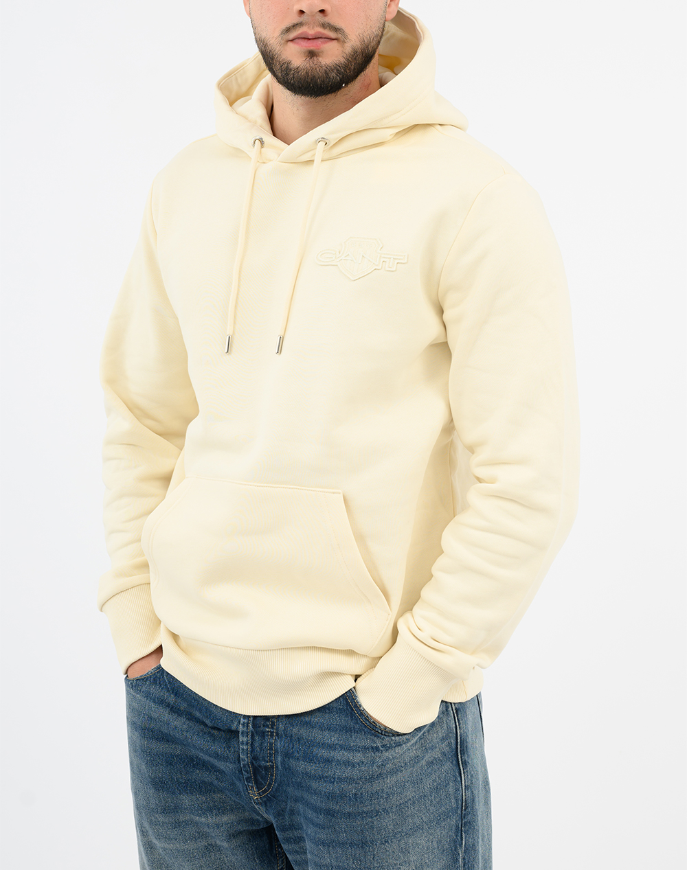 GANT GANT ΦΟΥΤΕΡ ΜΜ REG TONAL SHIELD HOODIE 3G2067056-130 Cream