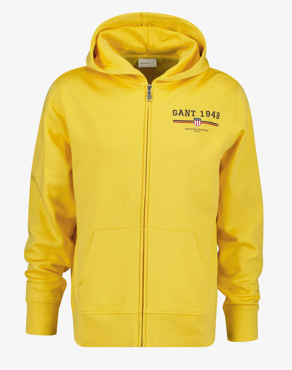 GANT ΖΑΚΕΤΑ ΦΟΥΤΕΡ GRAPHIC FULL ZIP HOODIE 3G2067041-706 Yellow