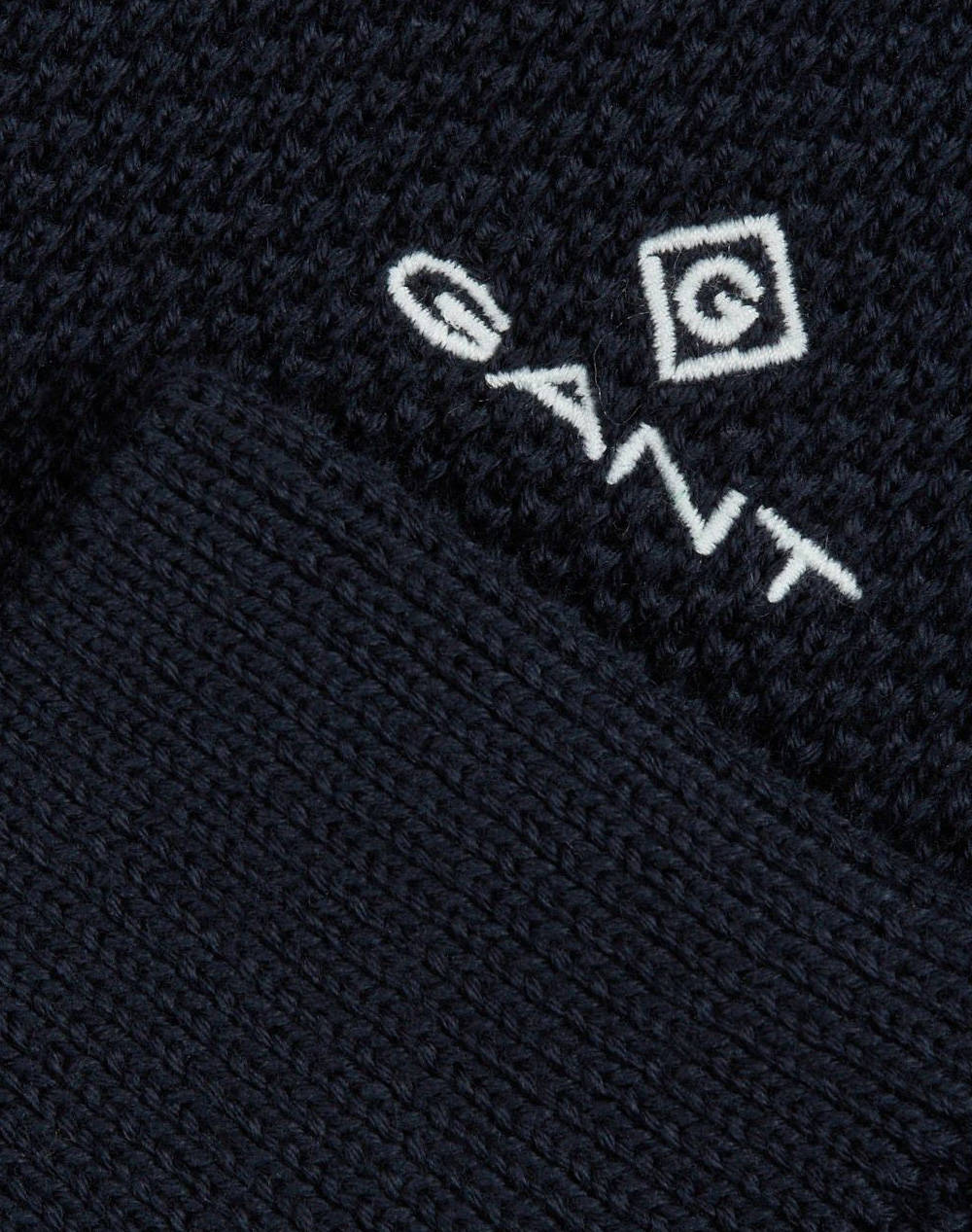 GANT ΖΑΚΕΤΑ ΠΛΕΚΤΗ COTTON PIQUE ZIP CARDIGAN 3G8040524-433 DarkBlue φωτογραφία