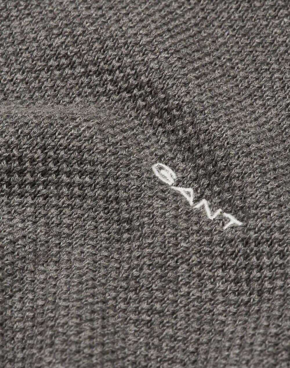 GANT ΖΑΚΕΤΑ ΠΛΕΚΤΗ COTTON PIQUE ZIP CARDIGAN 3G8040524-92 LightGray φωτογραφία