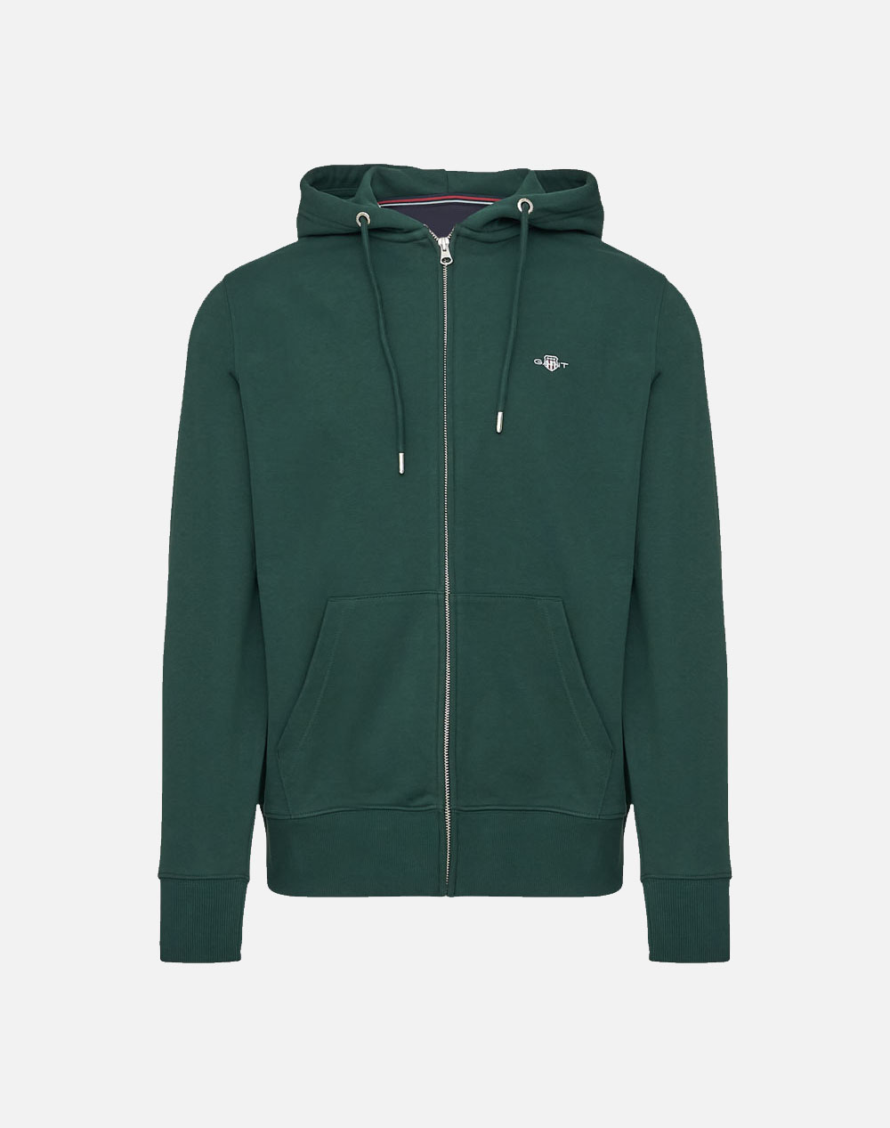 GANT ΖΑΚΕΤΑ ΦΟΥΤΕΡ REG SHIELD FULL ZIP HOODIE 3G2007059-374 DarkGreen