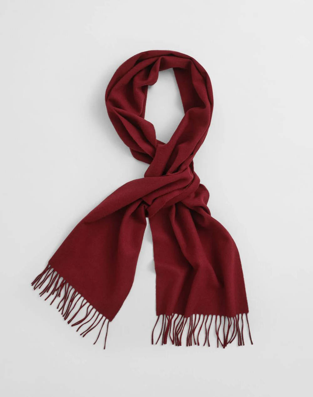GANT GANT ΚΑΣΚΩΛ UNISEX. WOOL SCARF 3G9920203-604 DarkRed