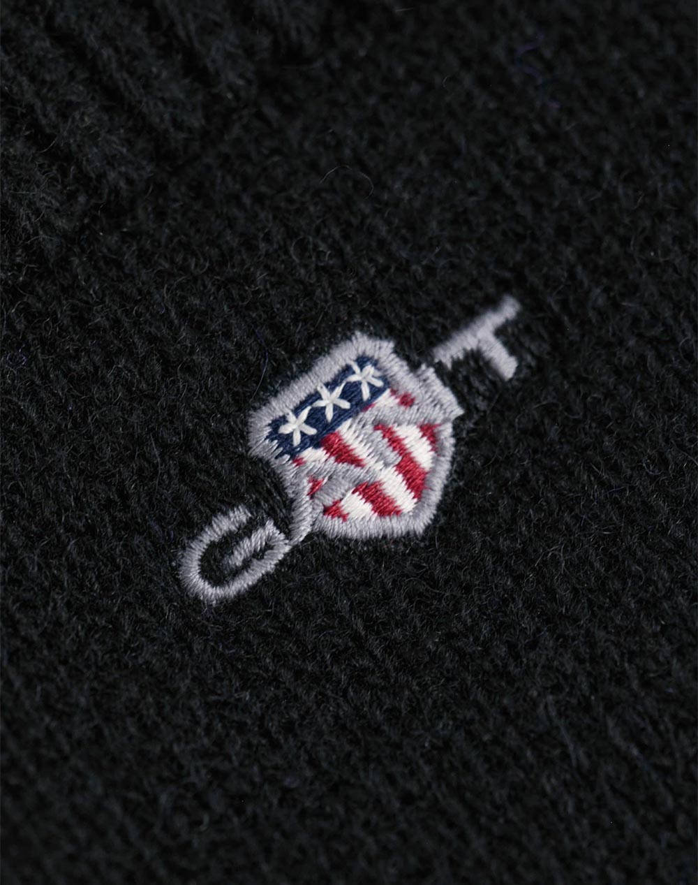 GANT ΓΑΝΤΙΑ SHIELD WOOL GLOVES 3G9930003-5 Black φωτογραφία