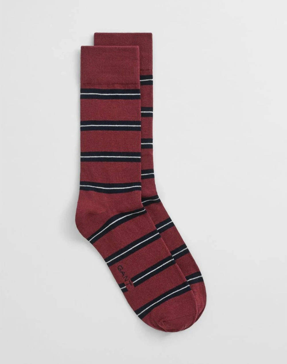 GANT ΚΑΛΤΣΕΣ COLLEGIATE STRIPED SOCKS 3G9960336-604 Bordeux