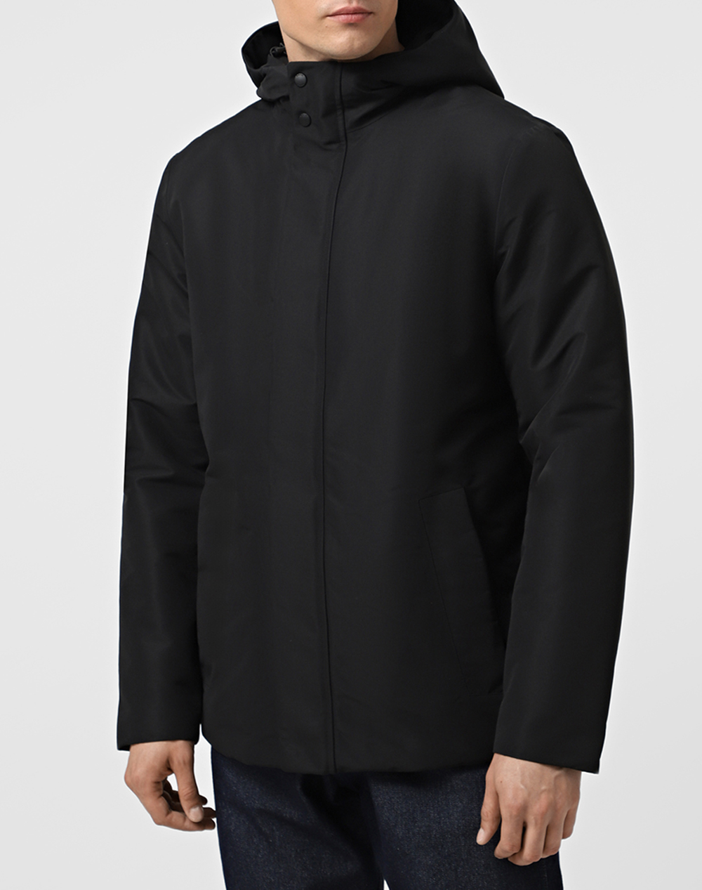 GEOX M DORAY SHORT PARKA - POLY TAS M5621CT3291F9000-F9000 Black