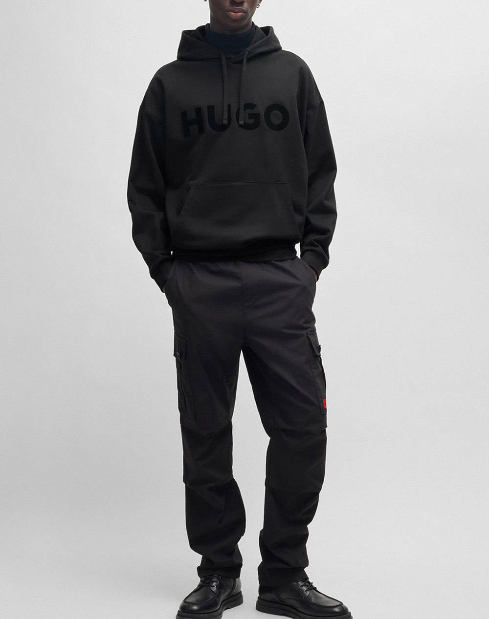 HUGO Ditchle 10266483 01 50529090-001 Black φωτογραφία