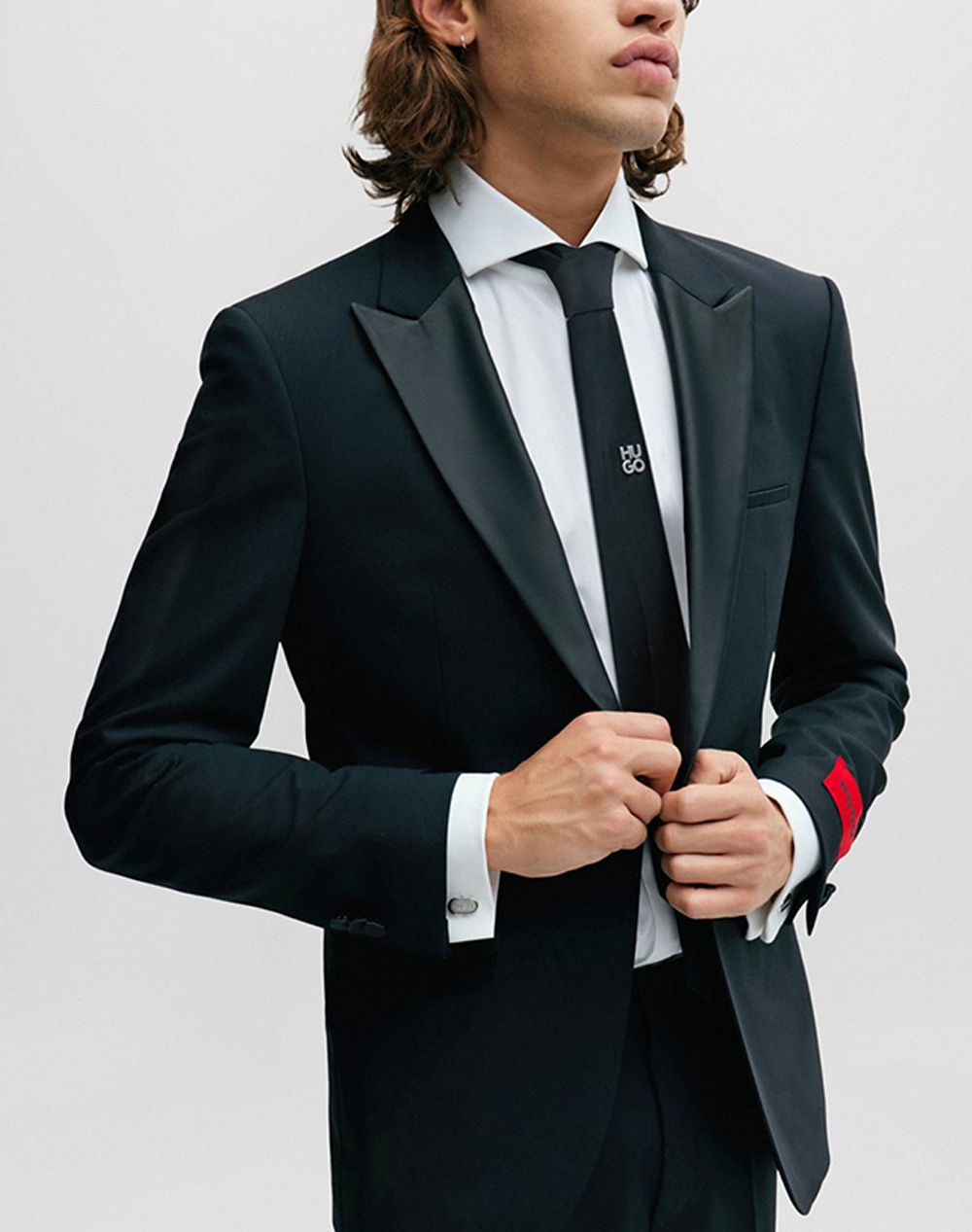 HUGO E-CLASSIC-CUF 10191279 01 50494892-040 MetallicSilver φωτογραφία