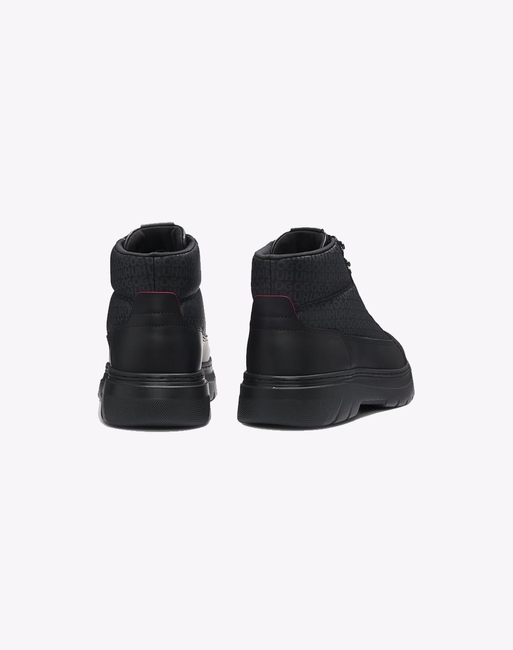 Hugo Urian Halb Nybomn 10274243 01 50552644-001 Black ανδρικά παπούτσια Μποτακια Politikos Shop Πολιτικός
