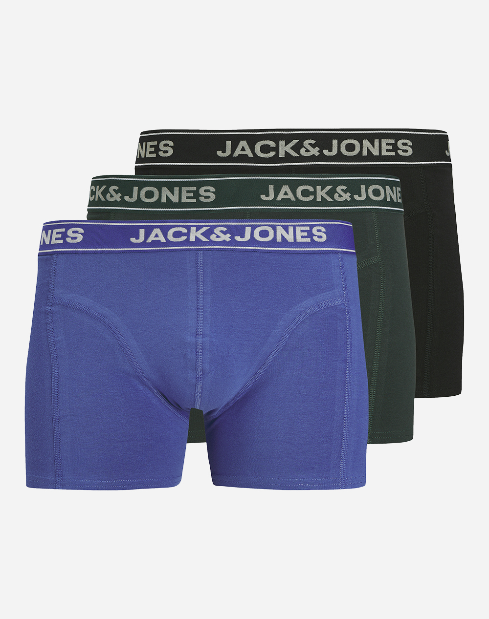 JACK&JONES JACBLACK FRIDAY TRUNKS 3 PACK 12265404-BlackDazzlingblue Multi