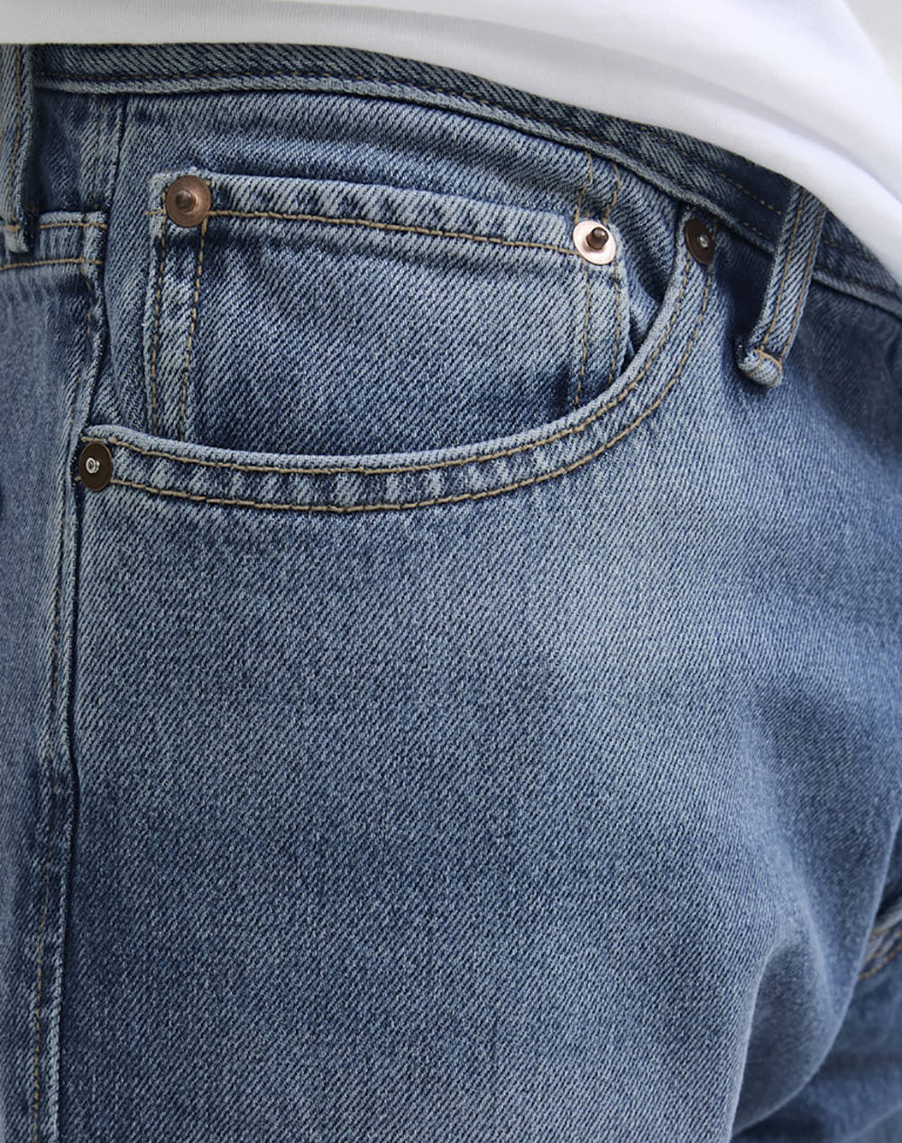 JACK&JONES JJICHRIS JJORIGINAL AKM 908 12278273-BLUE DENIM DenimBlue φωτογραφία