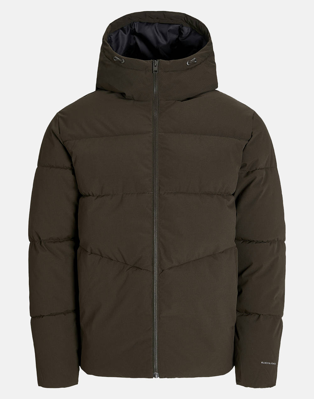 JACK&JONES JJGLOBAL PUFFER JACKET 12283517-Delicioso DarkBrown
