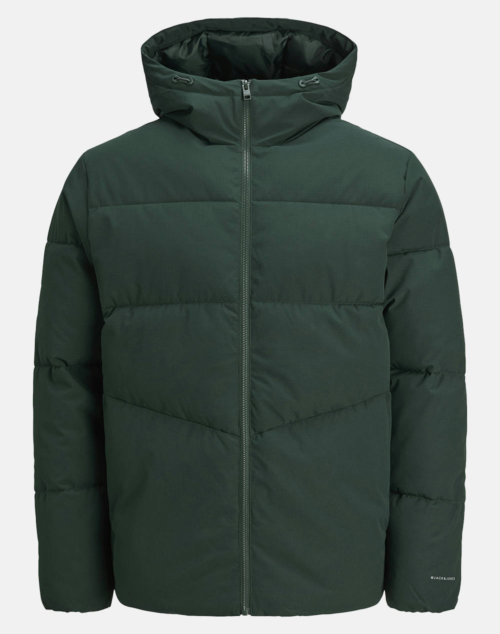 JACK&JONES JJGLOBAL PUFFER JACKET 12283517-Scarab Green