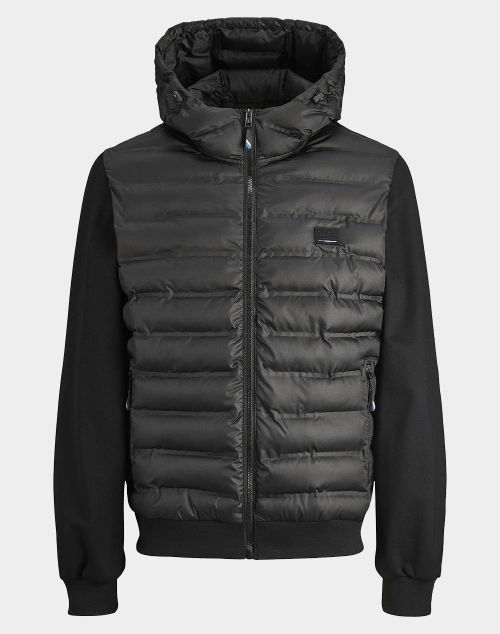 JACK&JONES JPRBLUALVES HYBRID JACKET 12284588-BLACK Black