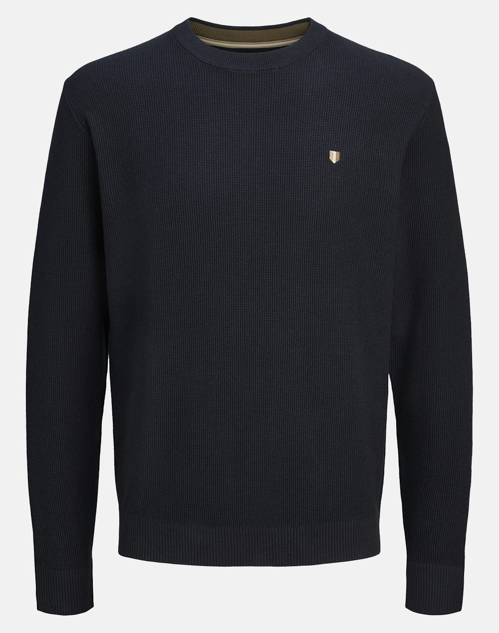 JACK&JONES JPRBLUREX KNIT CREW NECK LN 12284353-Seaborne DarkBlue