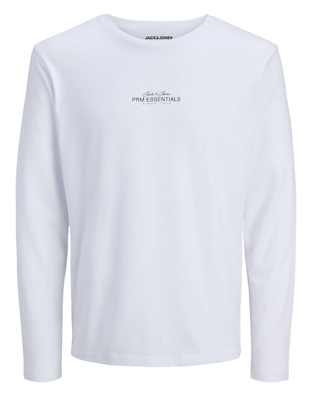 JACK&JONES JPRBLACASPER LS TEE FST 12288081-WHITE White φωτογραφία