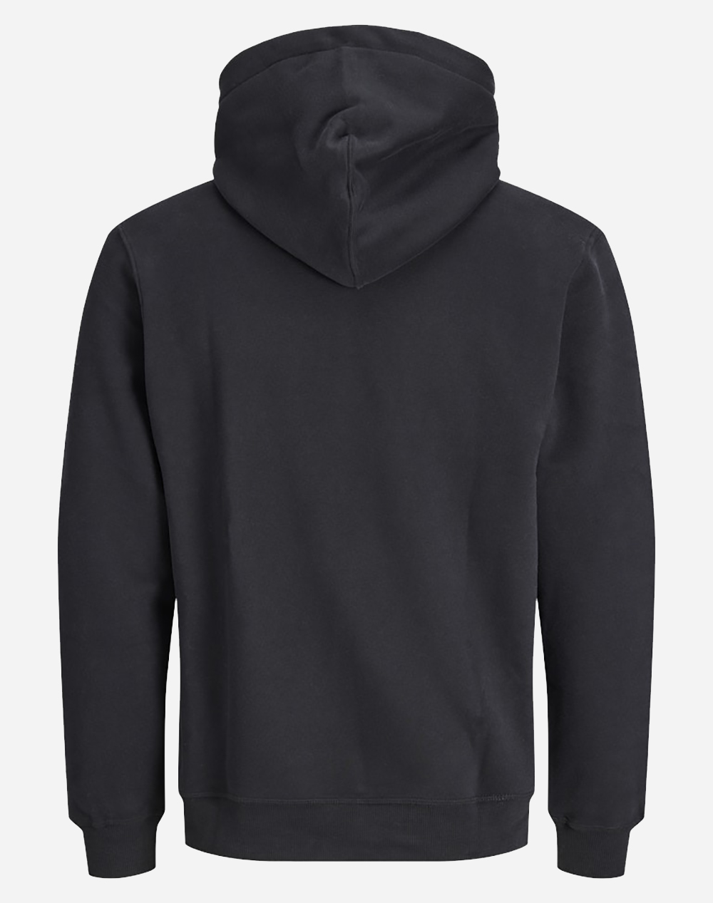 JACK&JONES JORBLEECKER BRANDING SWEAT HOOD BF 12285796-BlackJJ Black φωτογραφία
