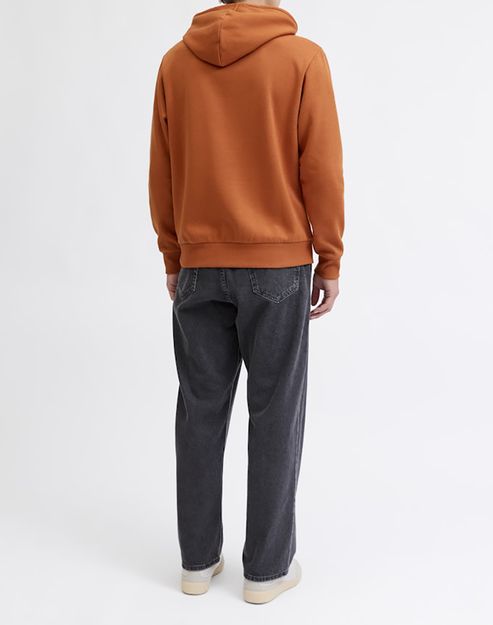 JJ REBEL JREBBLUE SWEAT HOOD 12284981-Bombay Brown DarkOrange φωτογραφία