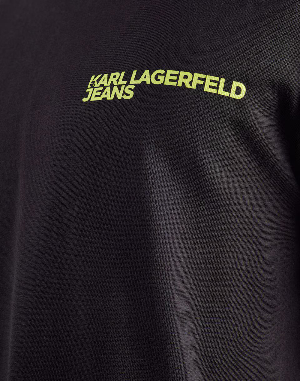 Karl Lagerfeld Jeans Klj Relaxed Fisheye Tee A3M17027-999 Black ανδρικά ρούχα μπλούζες T-Shirt Politikos Shop Πολιτικός