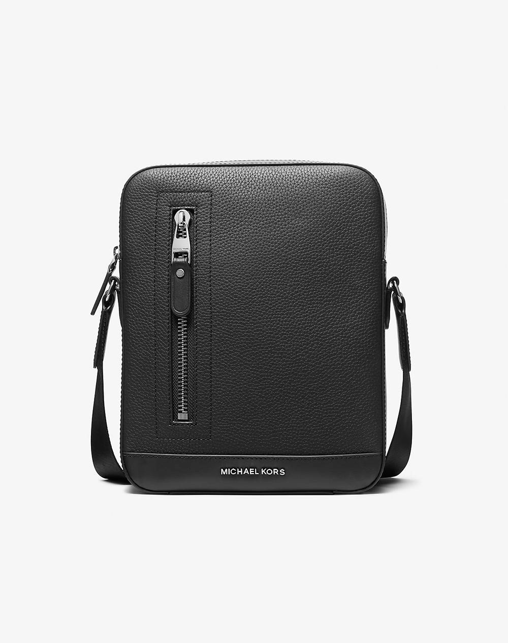 MICHAEL KORS 33F5LHDC2L HUDSON CROSS BODY HANDBAG MICHAEL KORS MENS (Διαστάσεις: 20.3 x 26 x 7εκ.) 33F5LHDC2L-001 Black
