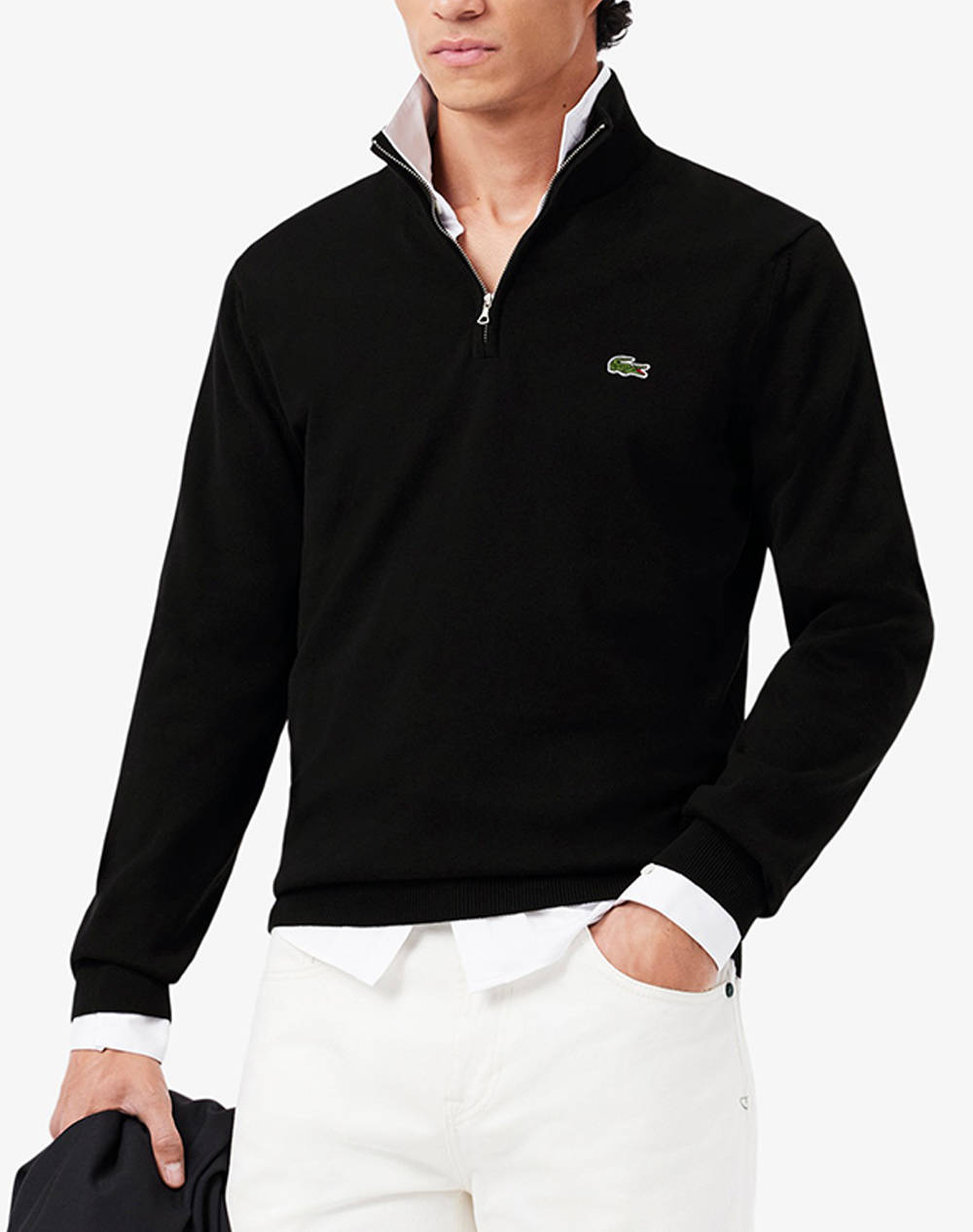 LACOSTE ΠΟΥΛΟΒΕΡ ΜΜ SWEATER 3AH1980-031 Black