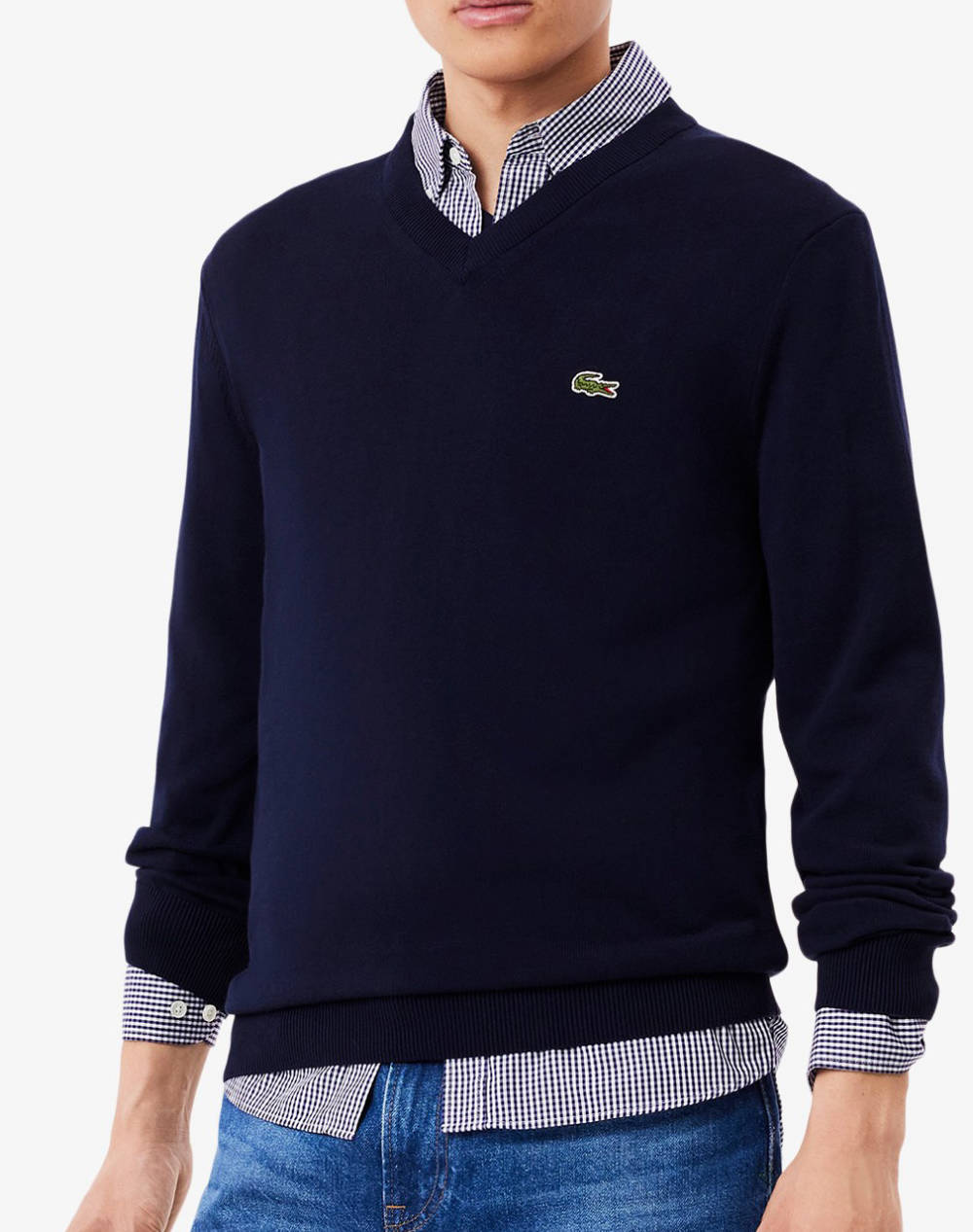 LACOSTE ΠΟΥΛΟΒΕΡ ΜΜ SWEATER 3AH1951-166 NavyBlue