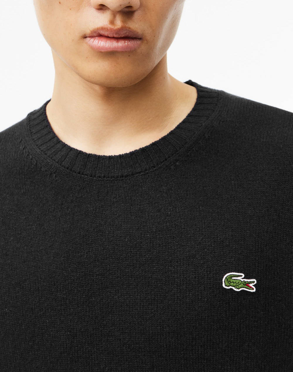 LACOSTE ΠΟΥΛΟΒΕΡ ΜΜ SWEATER 3AH2916-031 Black φωτογραφία