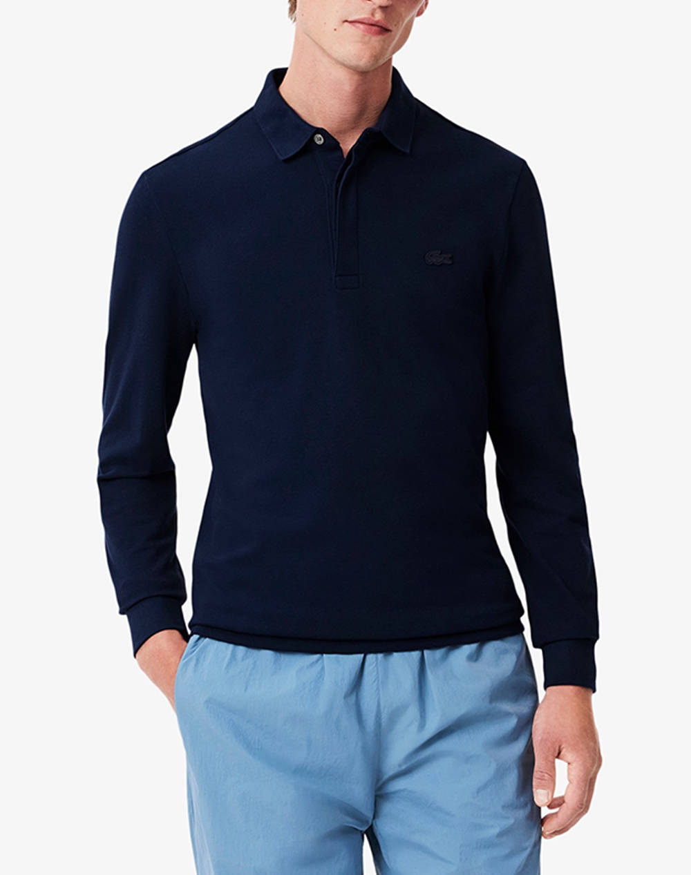 LACOSTE ΜΠΛΟΥΖΑ ΜΜ 3PH2481-166 NavyBlue