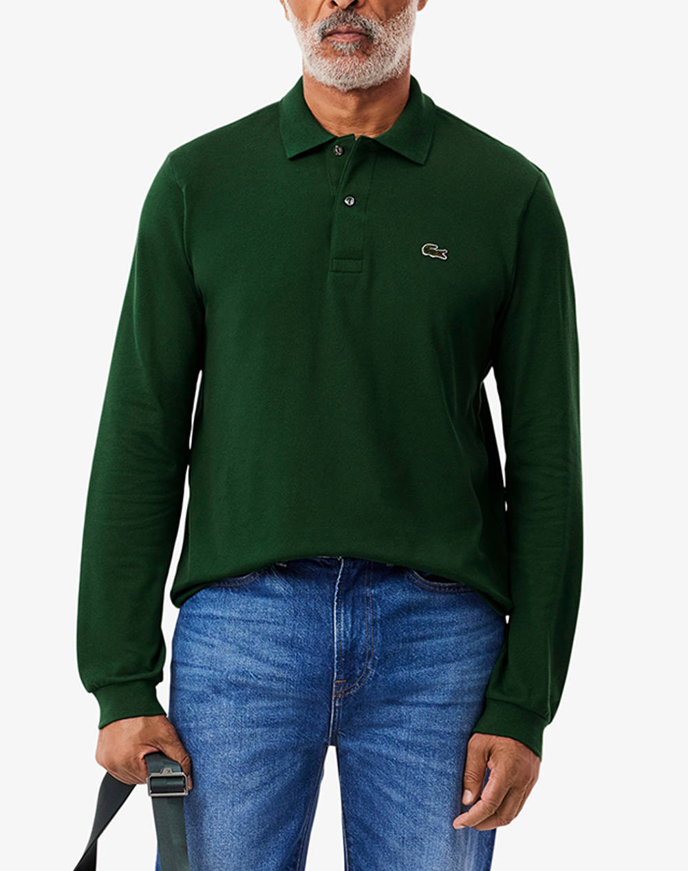 LACOSTE LACOSTE ΜΠΛΟΥΖΑ ΜΜ POLO LS 3L1312-132 Green