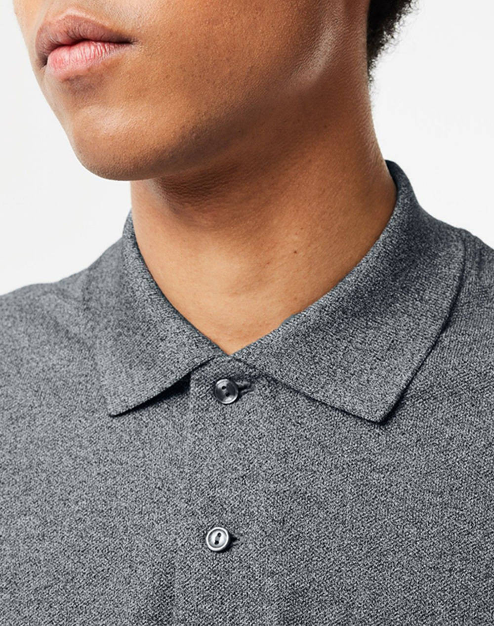 LACOSTE ΜΠΛΟΥΖΑ ΜΜ POLO LS 3L1313-E8G Gray φωτογραφία
