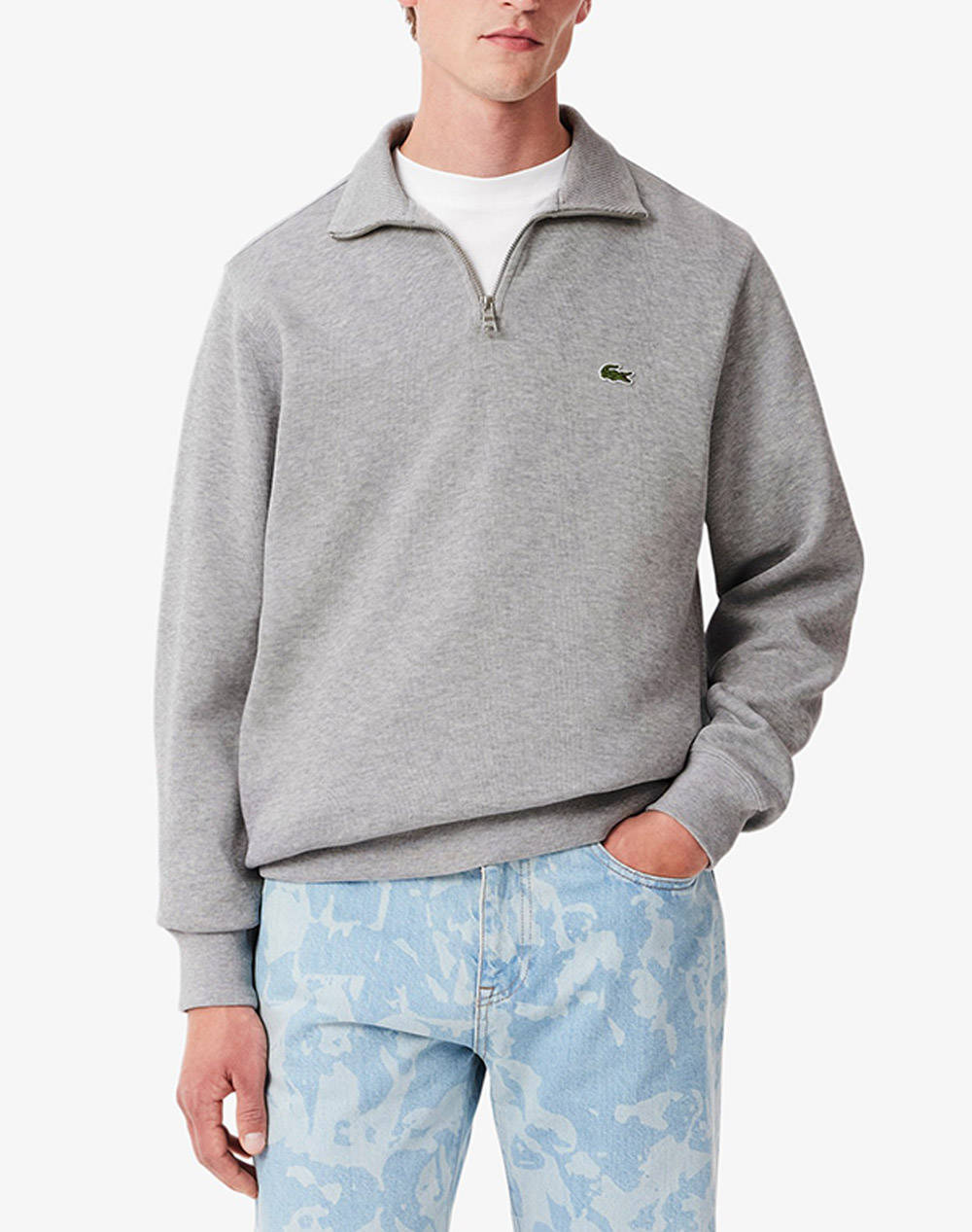 LACOSTE ΦΟΥΤΕΡ ΜΜ SWEATSHIRT 3SH1927-CCA LightGray